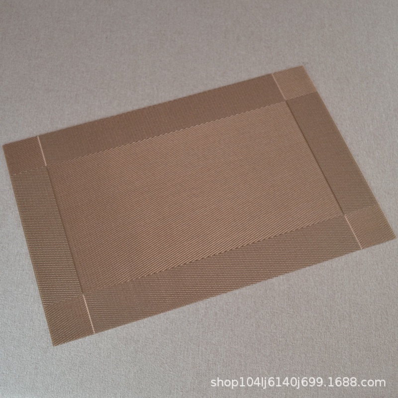 Tấm Lót Bàn Ăn Bằng PVC Cách Nhiệt Phong Cách Phương Tây Tiện Dụng
