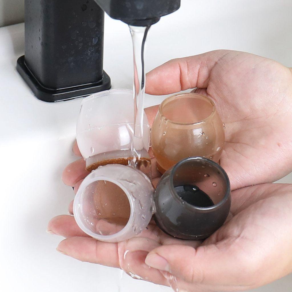 AARON1 Vỏ Bọc Chân Đồ Nội Thất Bằng TPR Dày Dặn Trong Suốt Chống Sốc / Mòn Tiện Dụng
