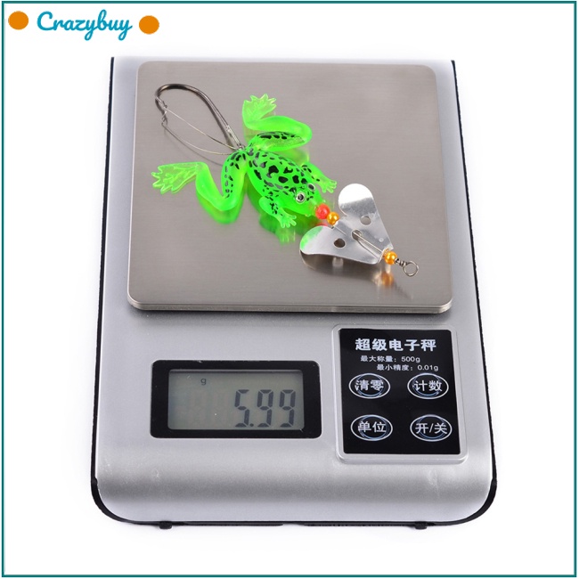 Cr Mồi Câu Cá Giả Hình Ếch 9cm 6g