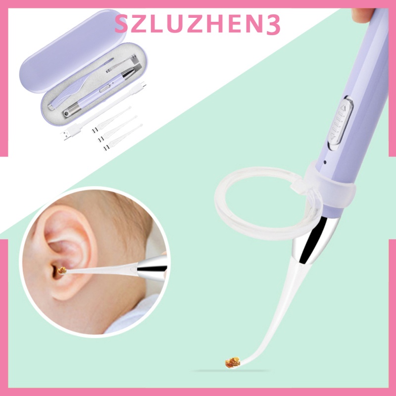 (Hàng Mới Về) Set 2 Dụng Cụ Lấy Ráy Tai Có Đèn Chiếu Sáng Tiện Dụng