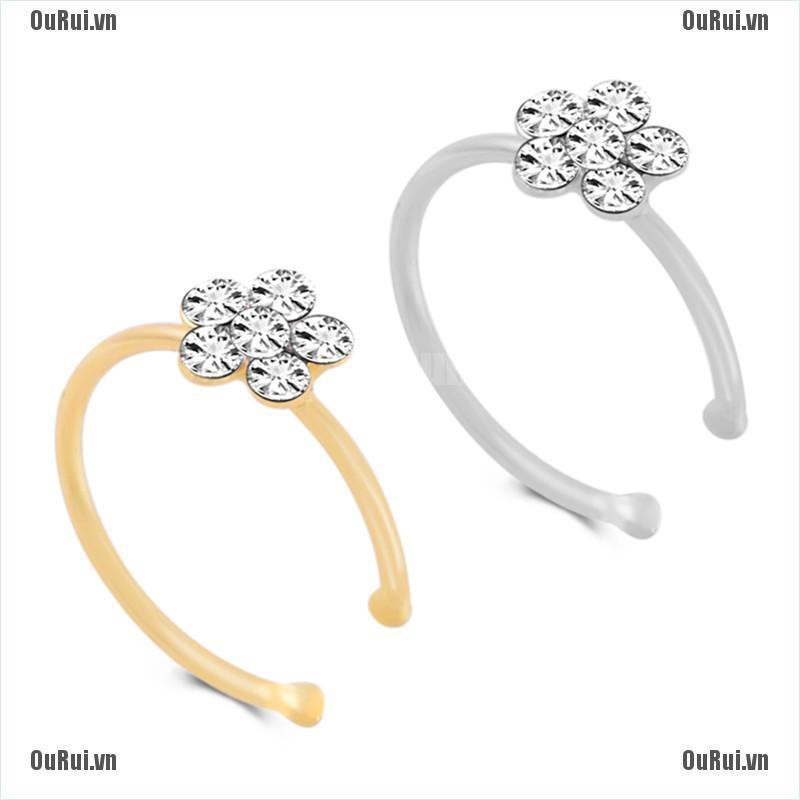 Khuyên Mũi Hình Bông Hoa Dễ Thương