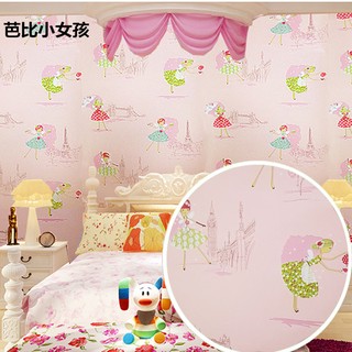 Decal giấy dán tường cô gái.aqa