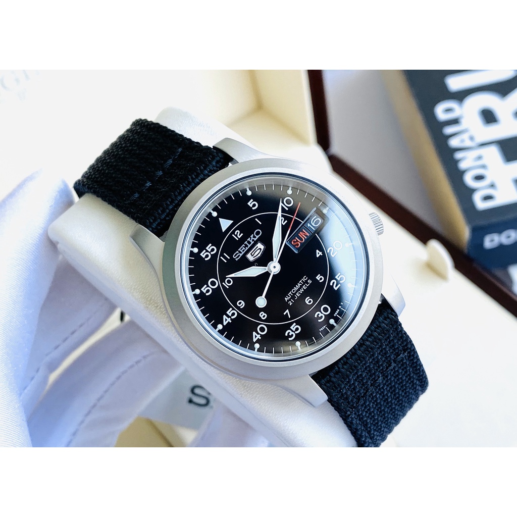 Đồng Hồ Nam SEIKO 5 Sports SNK809K2 Chính Hãng Tặng Dây Da Cao Cấp