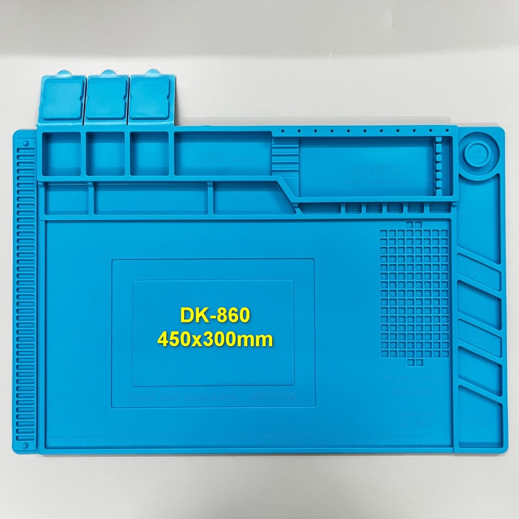 Cao su chịu nhiệt, tháo máy, để ốc DK-860 (450x300mm)