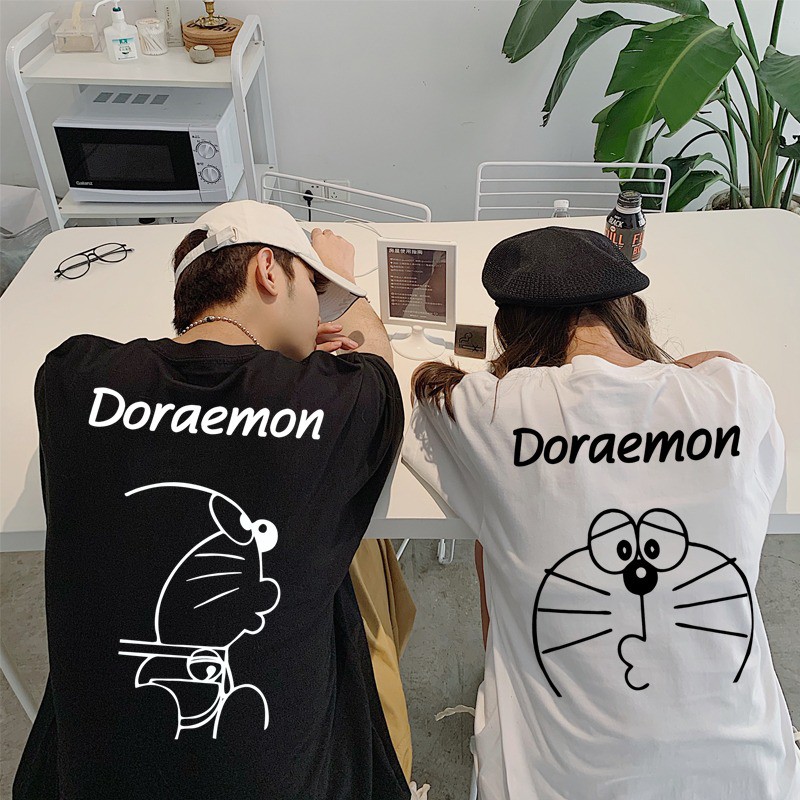 Áo đôi nam nữ DOREAMON unisex