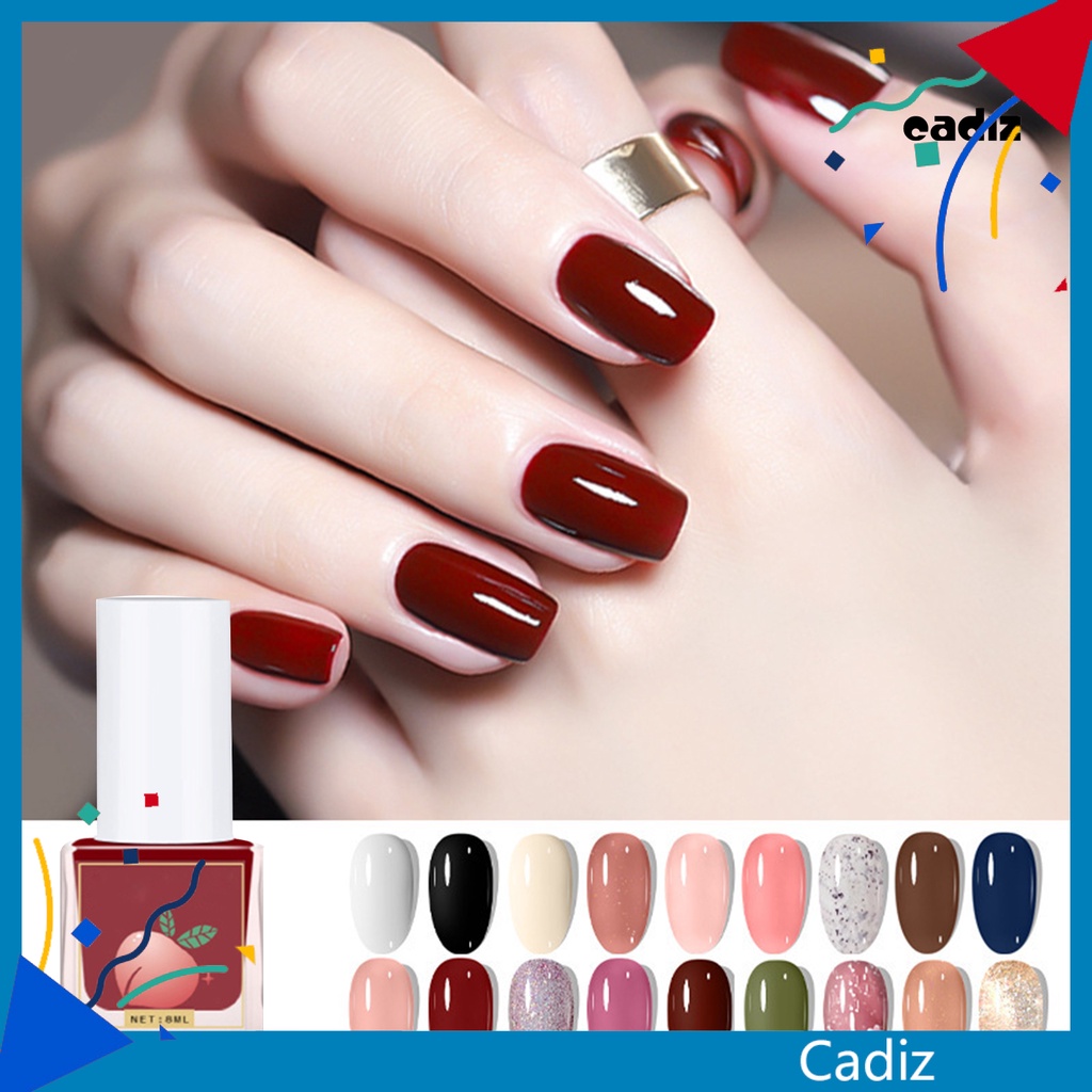 Sơn Móng Tay 8ml Không Mùi Thành Phần Tự Nhiên Cho Nữ