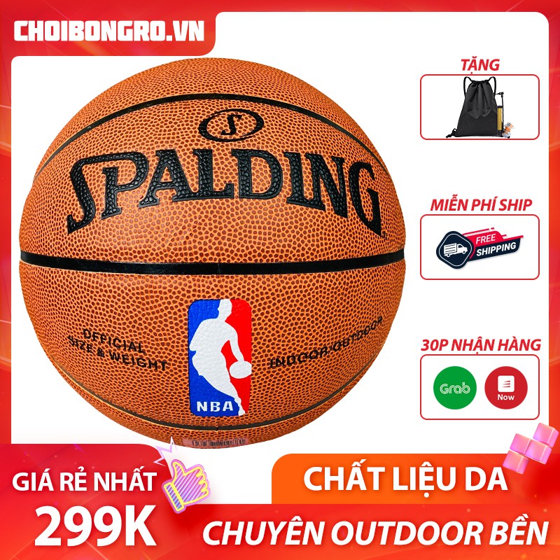 Bóng rổ Spalding Offical Game Ball - Indoor / Outdoor, da PU cao cấp, chống méo, chống dò hơi | Choibongro.vn