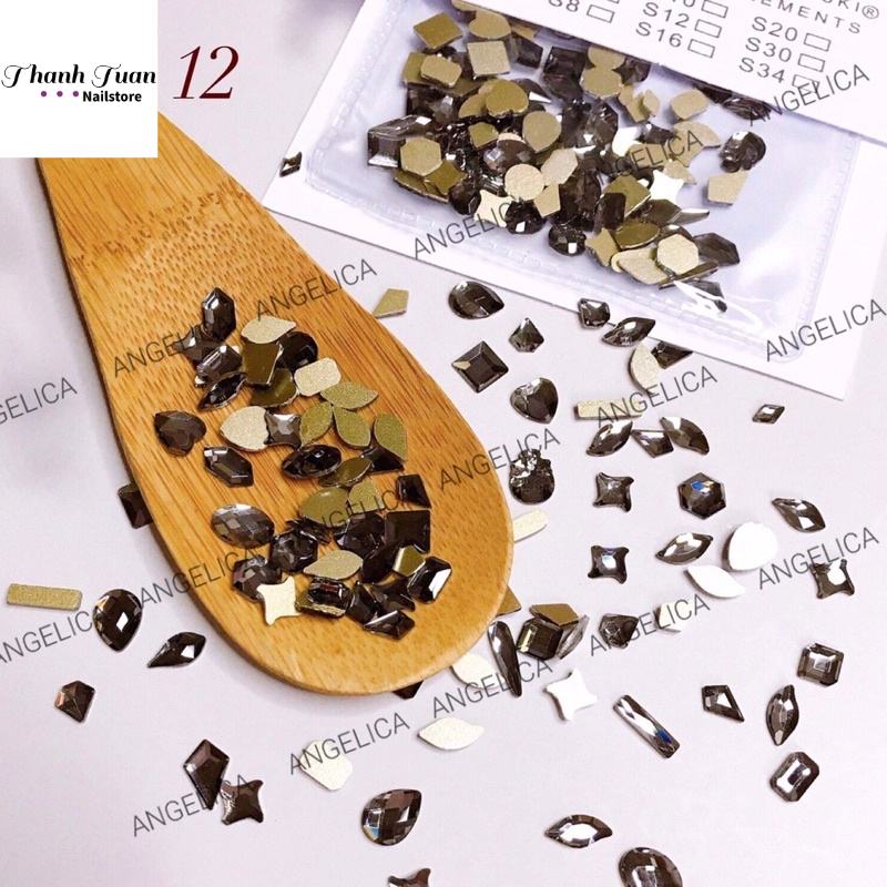 Set đá khối chân bằng Angelica 100v chính hãng- Phụ kiện đồ nail