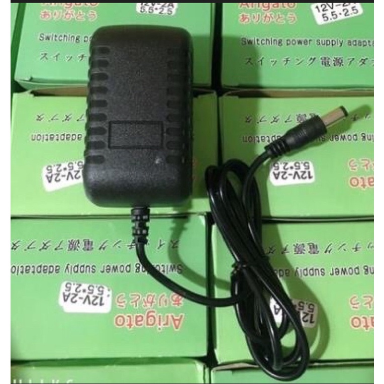 Nguồn 12V 1A2A chân thường 5.5*2.5mm chân kim 3.5*1.35mm hàng chất lượng cao BUNOC's