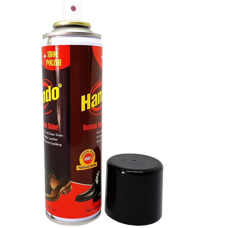 Xịt bóng bảo dưỡng giày da Hando 300ml