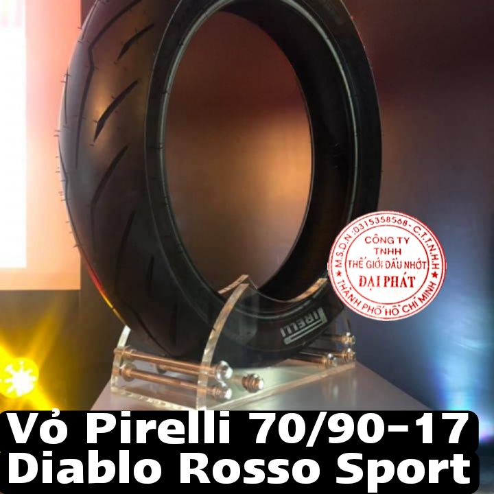 Vỏ Pirelli Diablo Rosso Sport 70/90-17,80/90-17,90/80-17,100/80-17