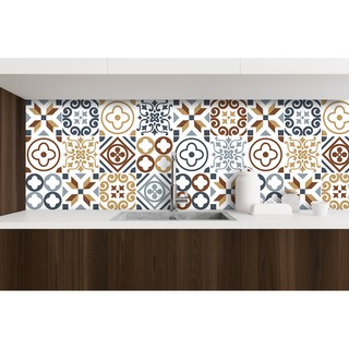 Decal gạch bông dán bếp bền đẹp - hàng chất lượng GB-003