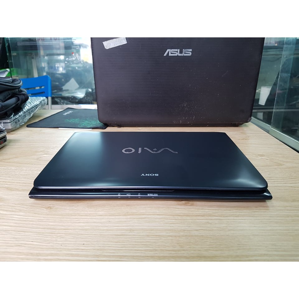 Laptop Cũ Rẻ Sony Vaio Mini SVE11 Đen Ram 4G ổ 320G Màn 11.6 nhỏ gọn làm văn phòng, học tập mượt mà