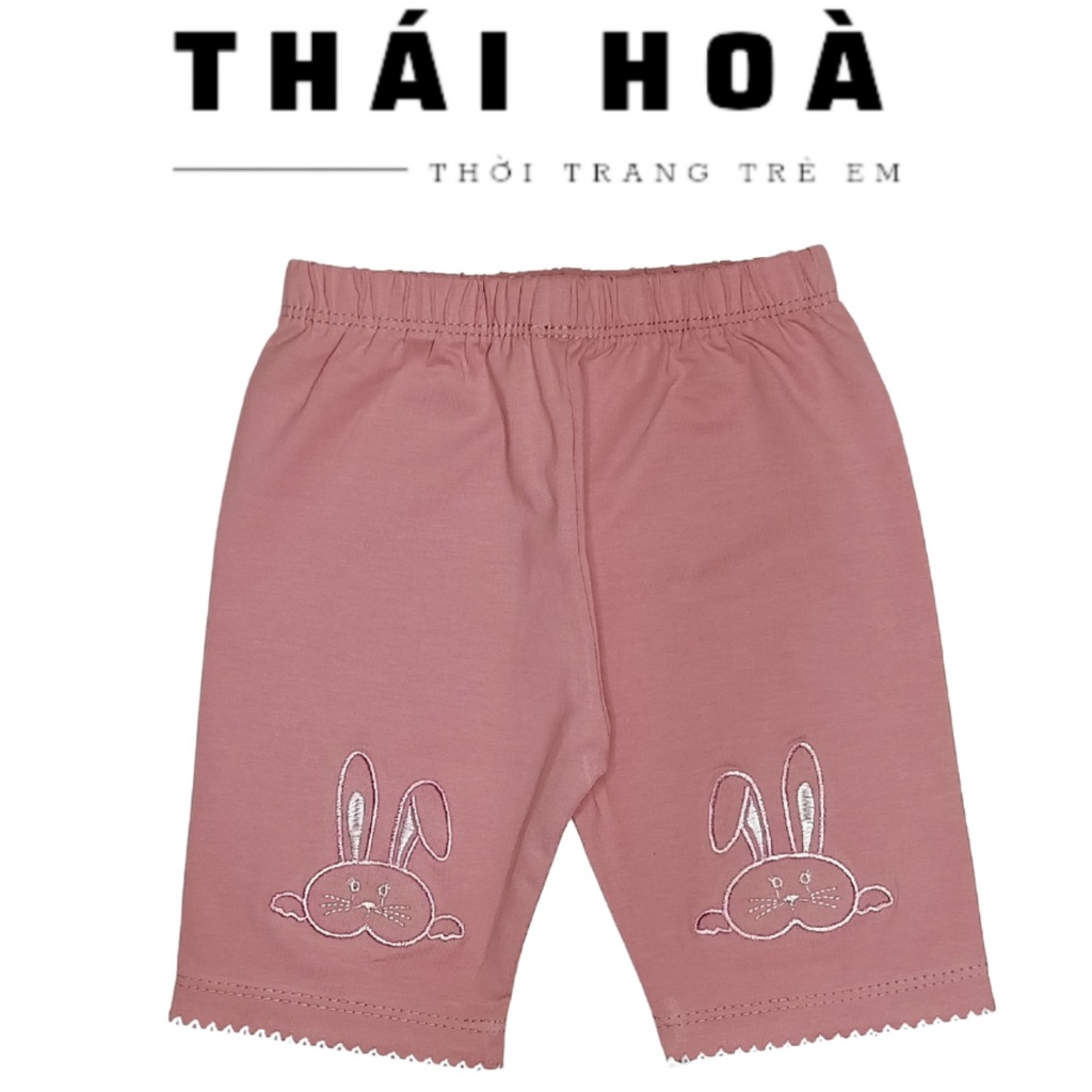 Quần Legging Đùi Mùa Hè Vải co giãn 4 chiều dễ thuong cho bé