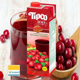 (mới) TIPCO nước ép Nam Việt Quất và trái cây hỗn hợp 100% 1 lít. HSD: 11/2021