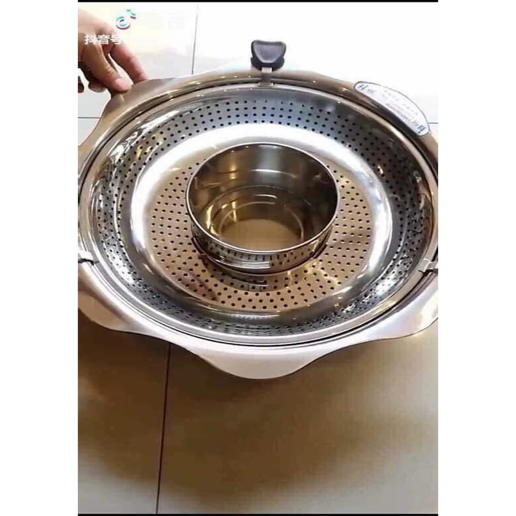 Nồi Lẩu Xoay - Nồi Lẩu Xoay lòng 32cm