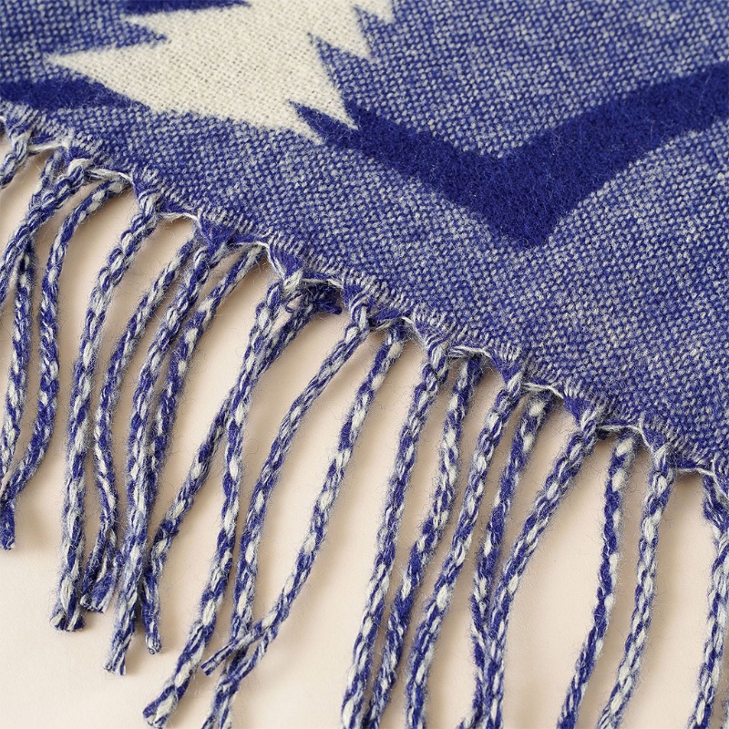 Khăn Choàng Cổ Bằng Len Pashmina Thời Trang Giáng Sinh Cho Nữ