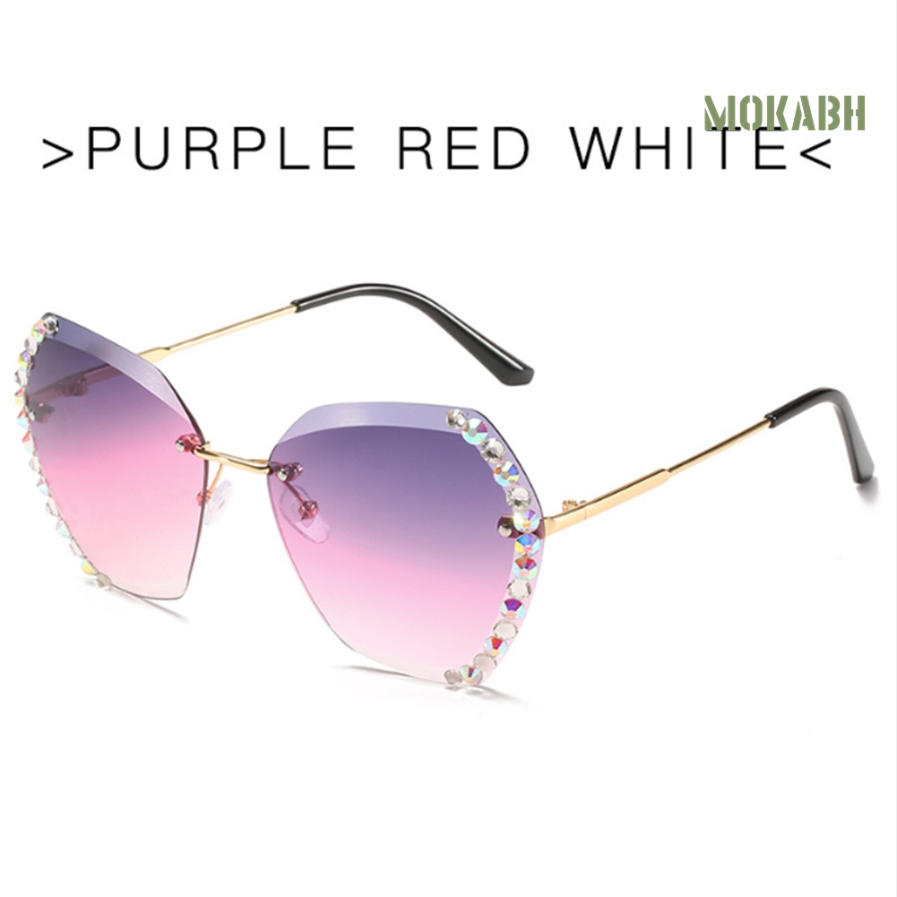 Kính Mát Chống Tia UV Màu Gradient Thời Trang Cho Nữ