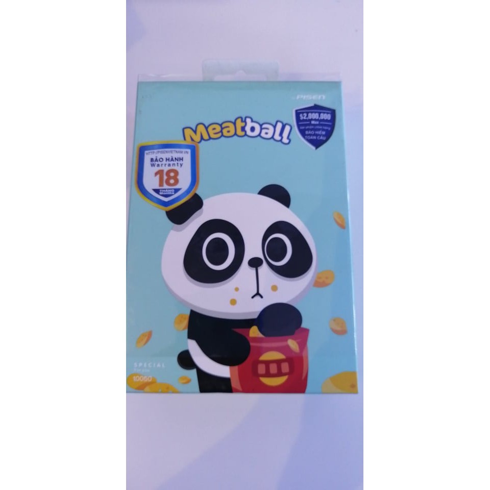 Pin dự phòng Pisen Meatball TS_D237 10050mAh ( Chính hãng )