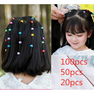 Hạt xâu kẹp tóc màu kẹo thời trang