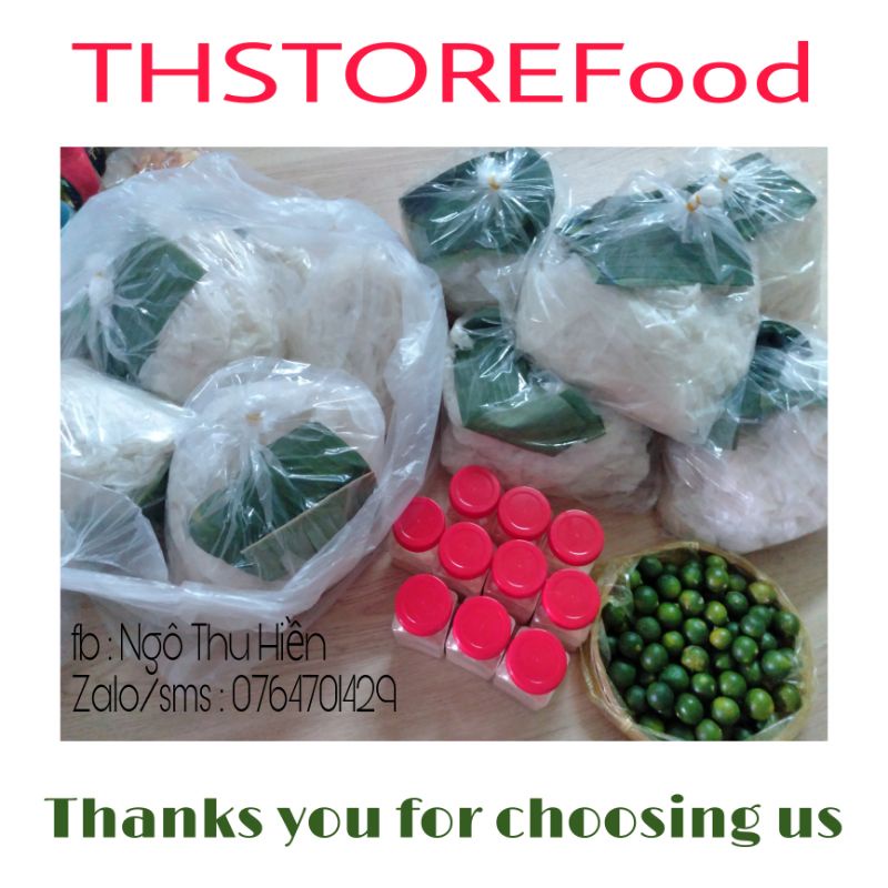 COMBO BÁNH TRÁNG DẺO MUỐI NHUYỄN KÈM TẮC