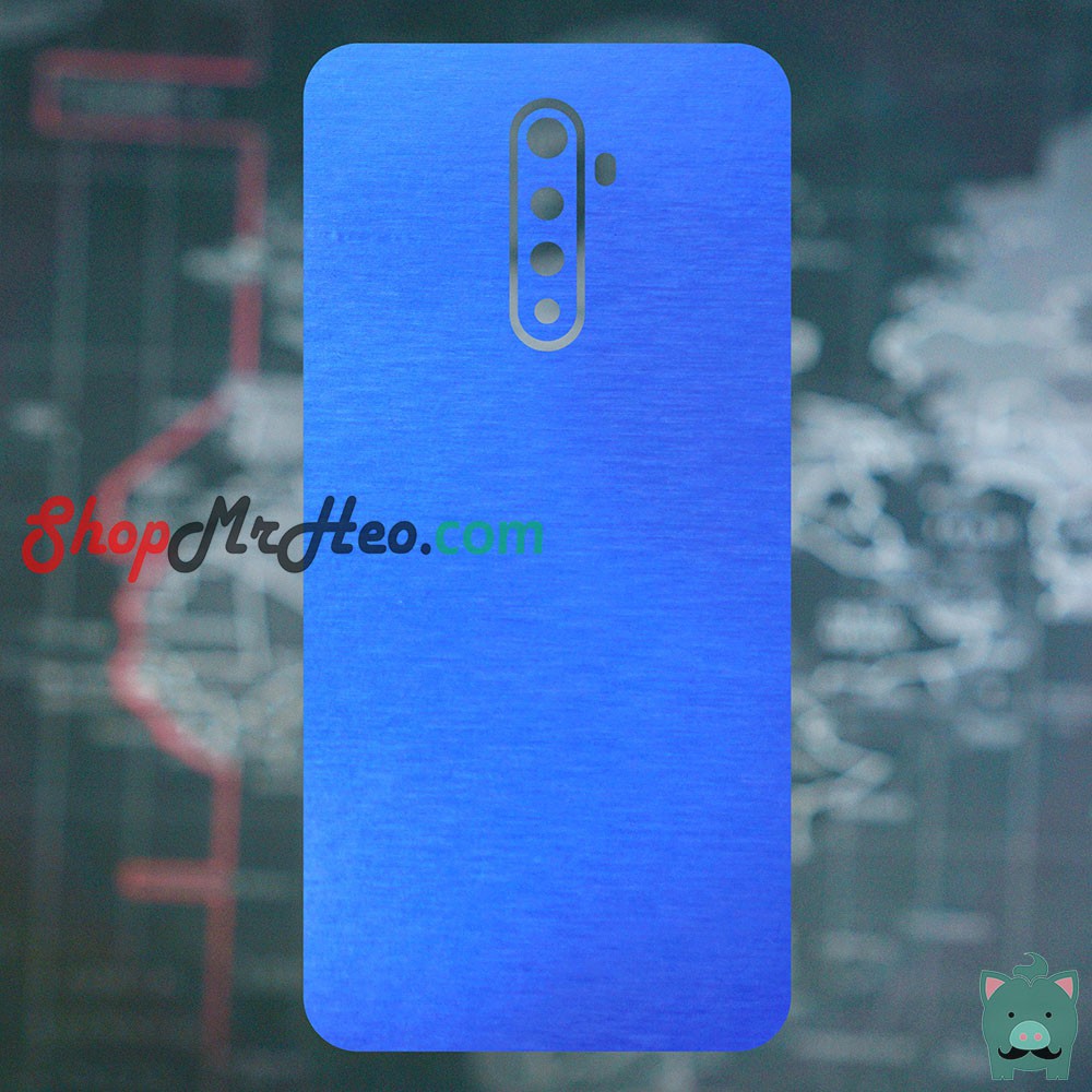 Skin Dán Mặt Sau Lưng Vân Nhôm OPPO Reno ACE - Realme X2 Pro