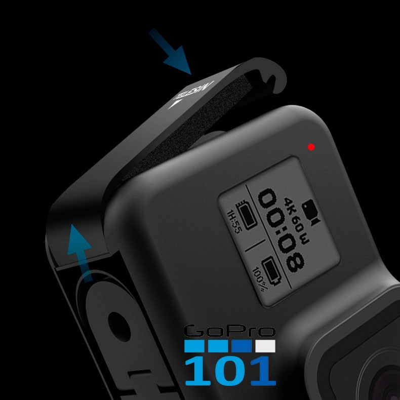 Nắp Che Pin Có Cổng Sạc cho GoPro 8 - Gopro101 - inoxnamkim