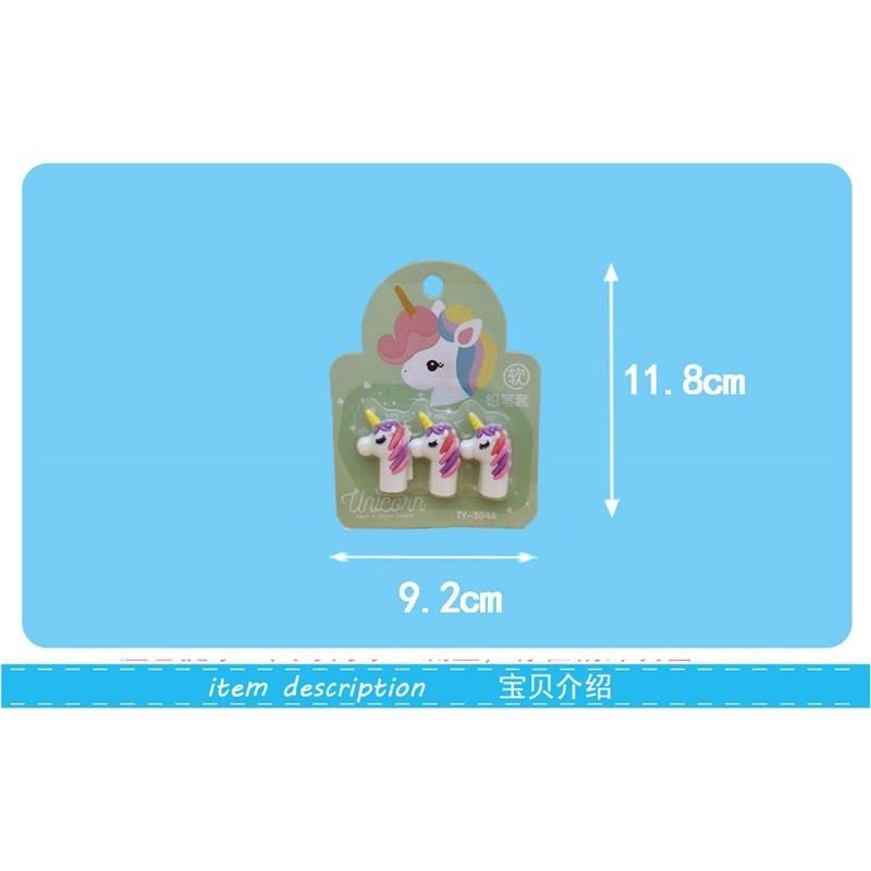 Nắp đậy bút chì Unicorn
