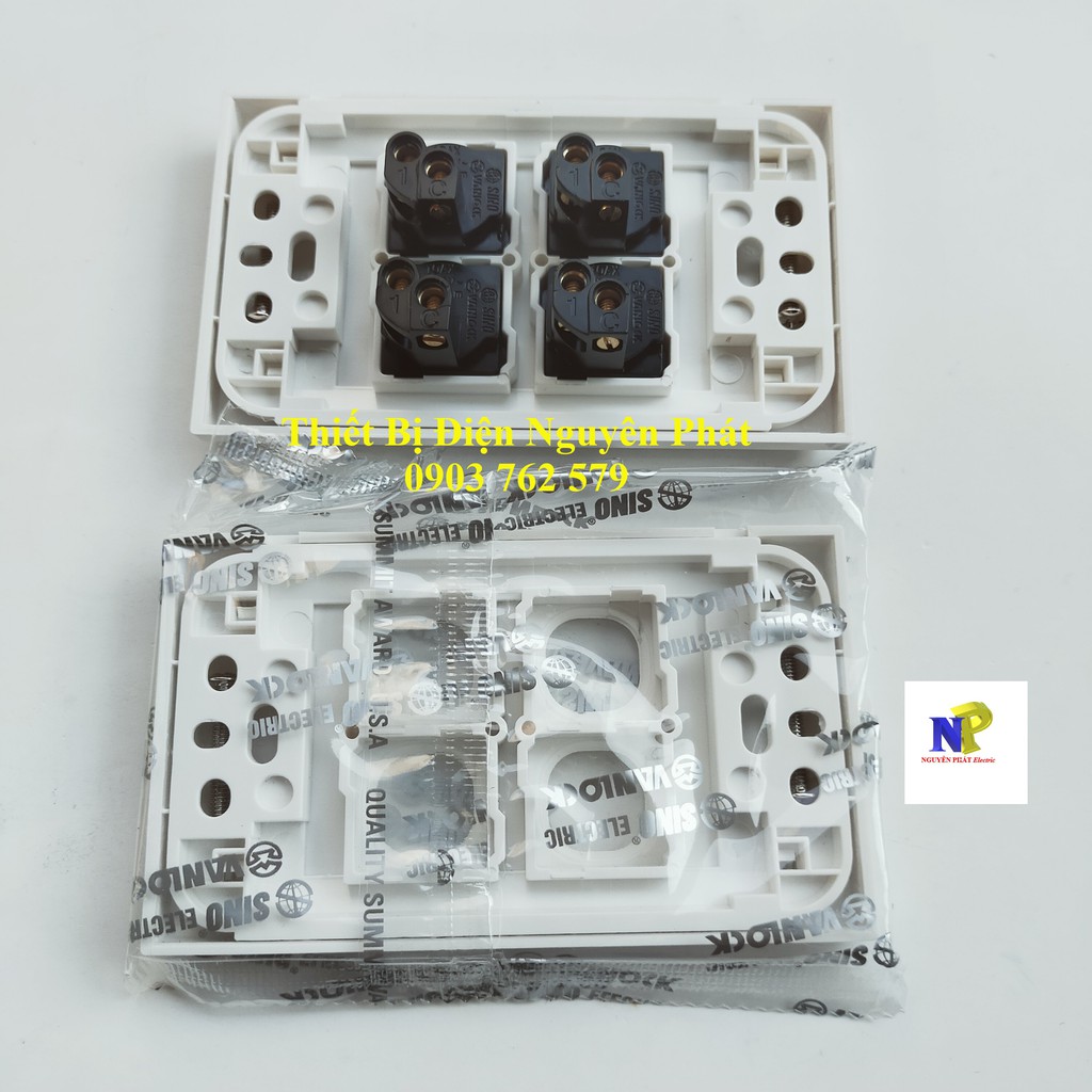 Mặt 4 Công Tắc Dòng S18