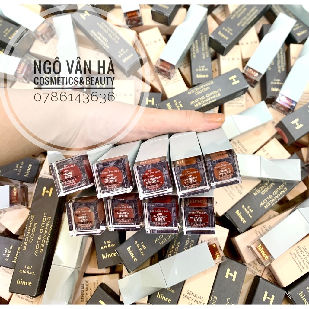 [DUTY FREE] SON TINT BÓNG HINCE MOOD ENHANCER LIQUID GLOW HÀN QUỐC | BigBuy360 - bigbuy360.vn