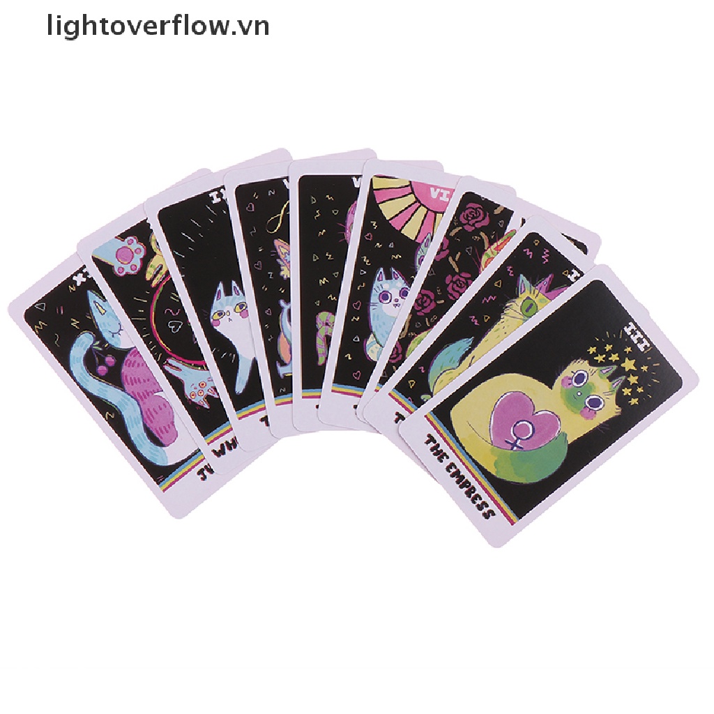 Bộ Bài Tarot Mèo Thần Tài Oracle