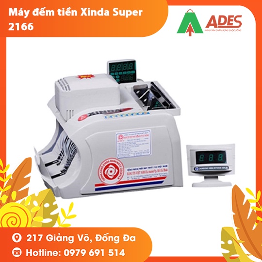 Máy đếm tiền Xinda Super 2166F - 1200 tờ/ phútchất lượng hàng đầu - HOT 2021