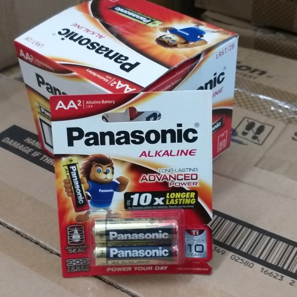 PIN ALKALINE AA, AAA PANASONIC 1.5V, PIN  ( 2 Viên/ vỉ)