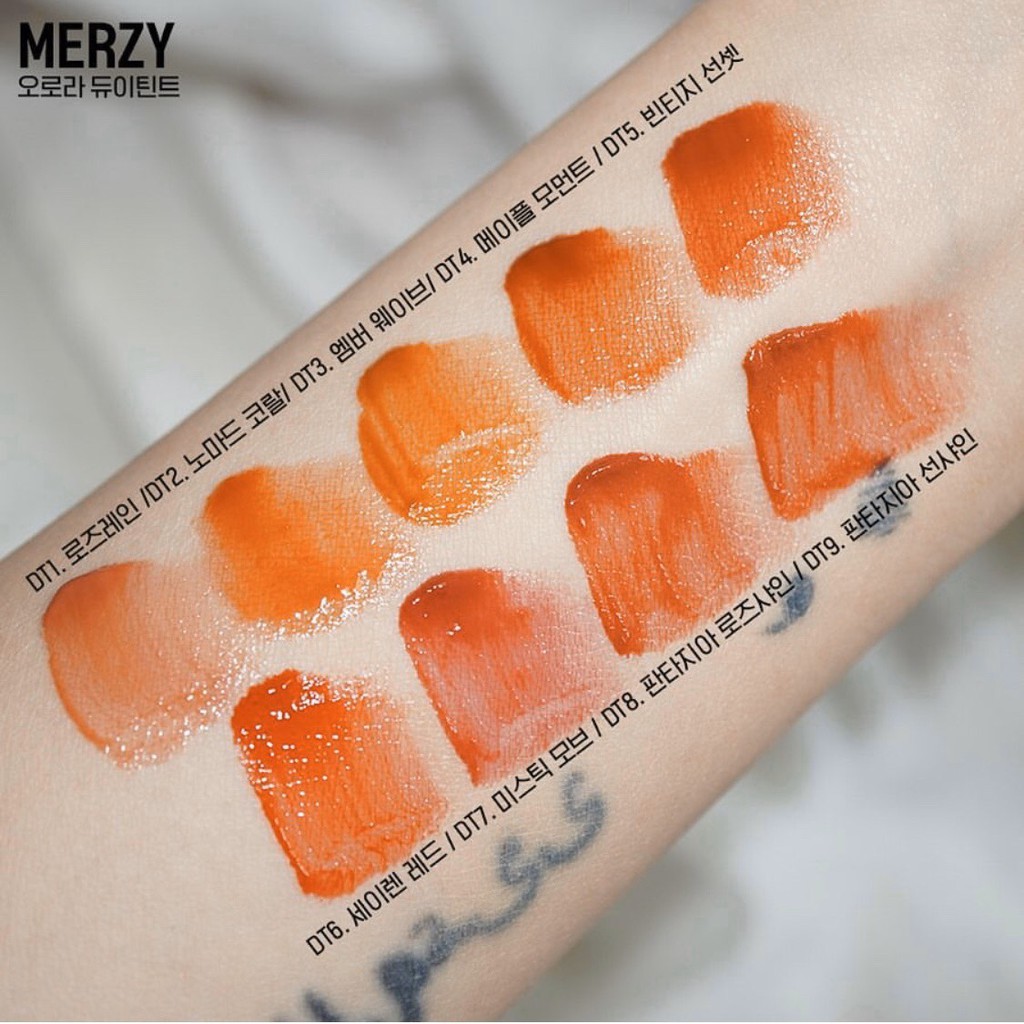 (Có Sẵn) Son tint bóng siêu lì Merzy Aurora Dewy Tint 2020 | BigBuy360 - bigbuy360.vn