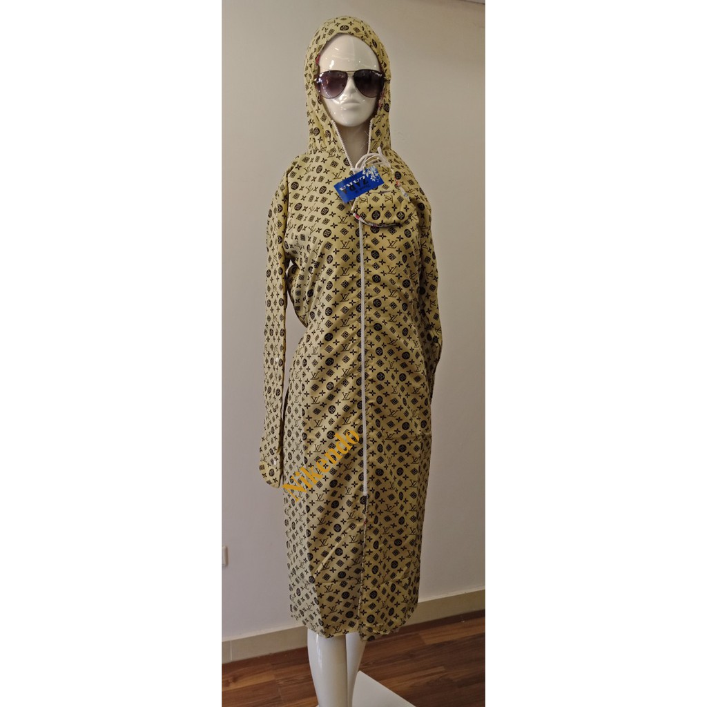 Áo choàng chống nắng toàn thân 2 mặt kèm khẩu trang | BigBuy360 - bigbuy360.vn