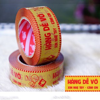 Một cuồn Băng keo hàng dễ vỡ 100ya