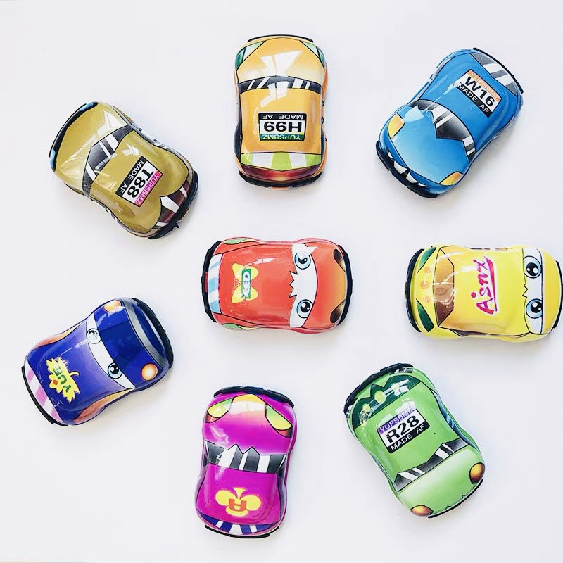 Mô hình xe ô tô mini bánh đà nhiều màu sắc cho bé Master Kids