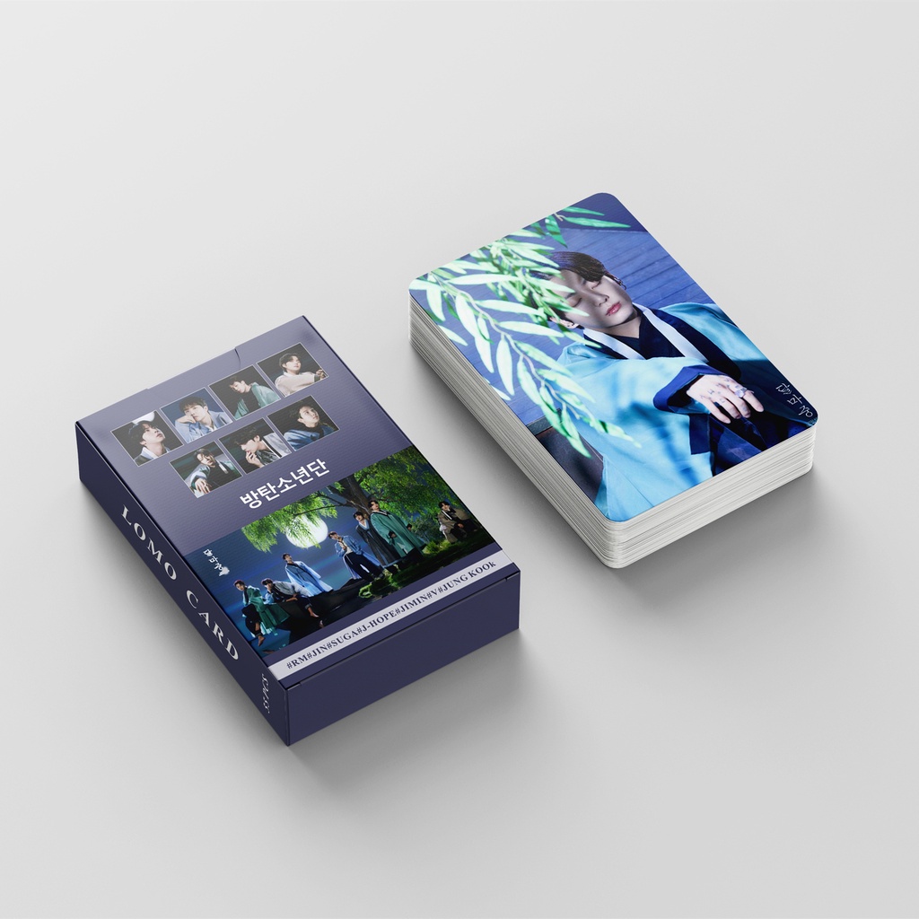 Hộp 55 Ảnh LOMO Card Dalmjung Nhóm BTS 2022 Thẻ