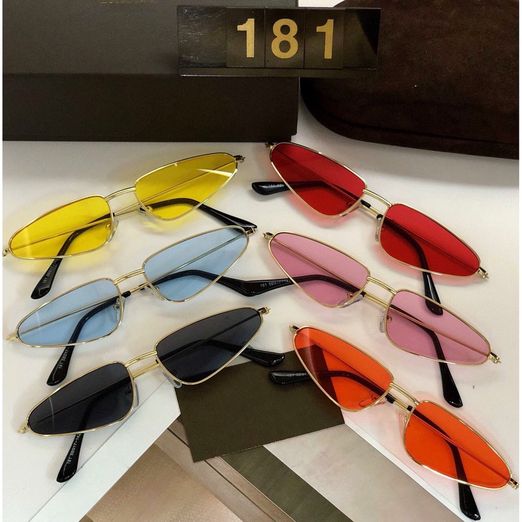 Kính Mát Thời Trang - Mắt Kính Gọng Kim Loại [GN121]