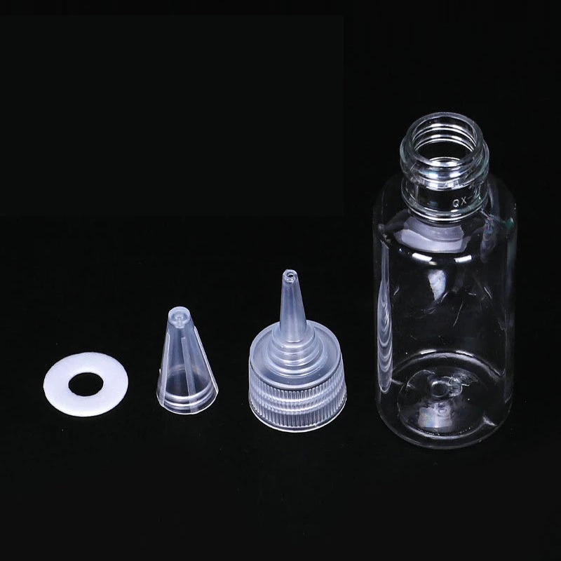 Bình Bóp Rỗng Trong Suốt 20-120ml Có Vòi Nhọn Tiện Dụng Mang Theo Du Lịch
