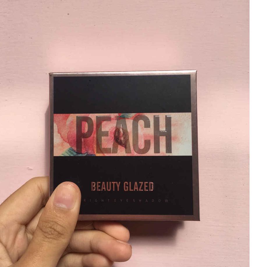 (Hàng Mới Về) Bảng Phấn Mắt Beauty Glazed 9 Màu B51 B 51 Mars Peach Almond Màu Sắc | BigBuy360 - bigbuy360.vn