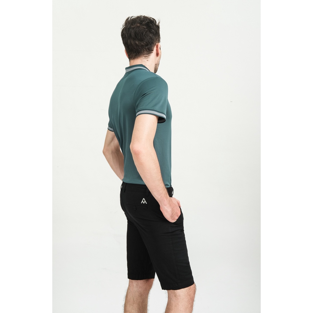 Áo Polo Ngắn Tay Nam Cổ Bo Dệt, Thoáng Khí, Nhanh Khô, Không Bai Xù, Không Nhăn Nhàu AM SPORT1 MP119