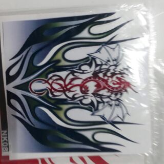 Decal dán mõm xe đẹp