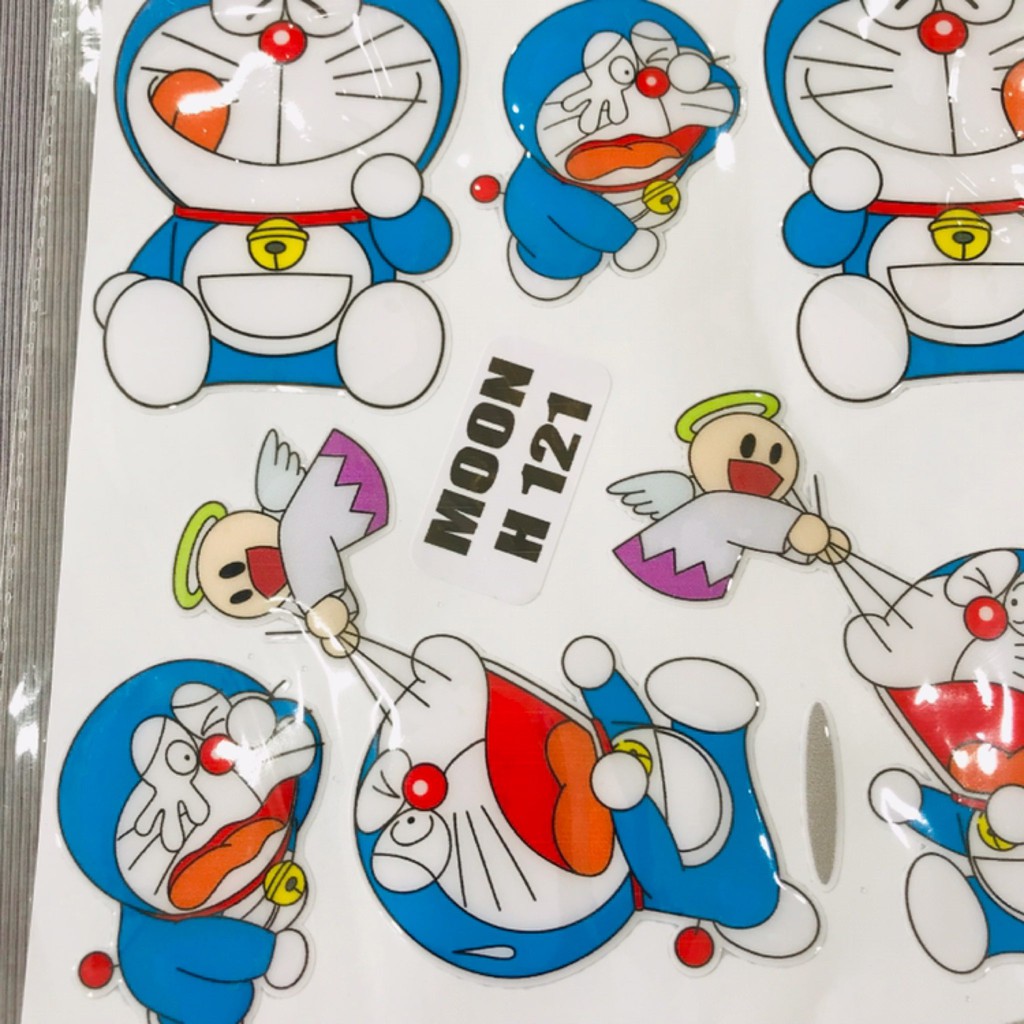 Nguyên tấm tem nổi Doremon Doraemon cánh cửa thần kỳ bao đẹp