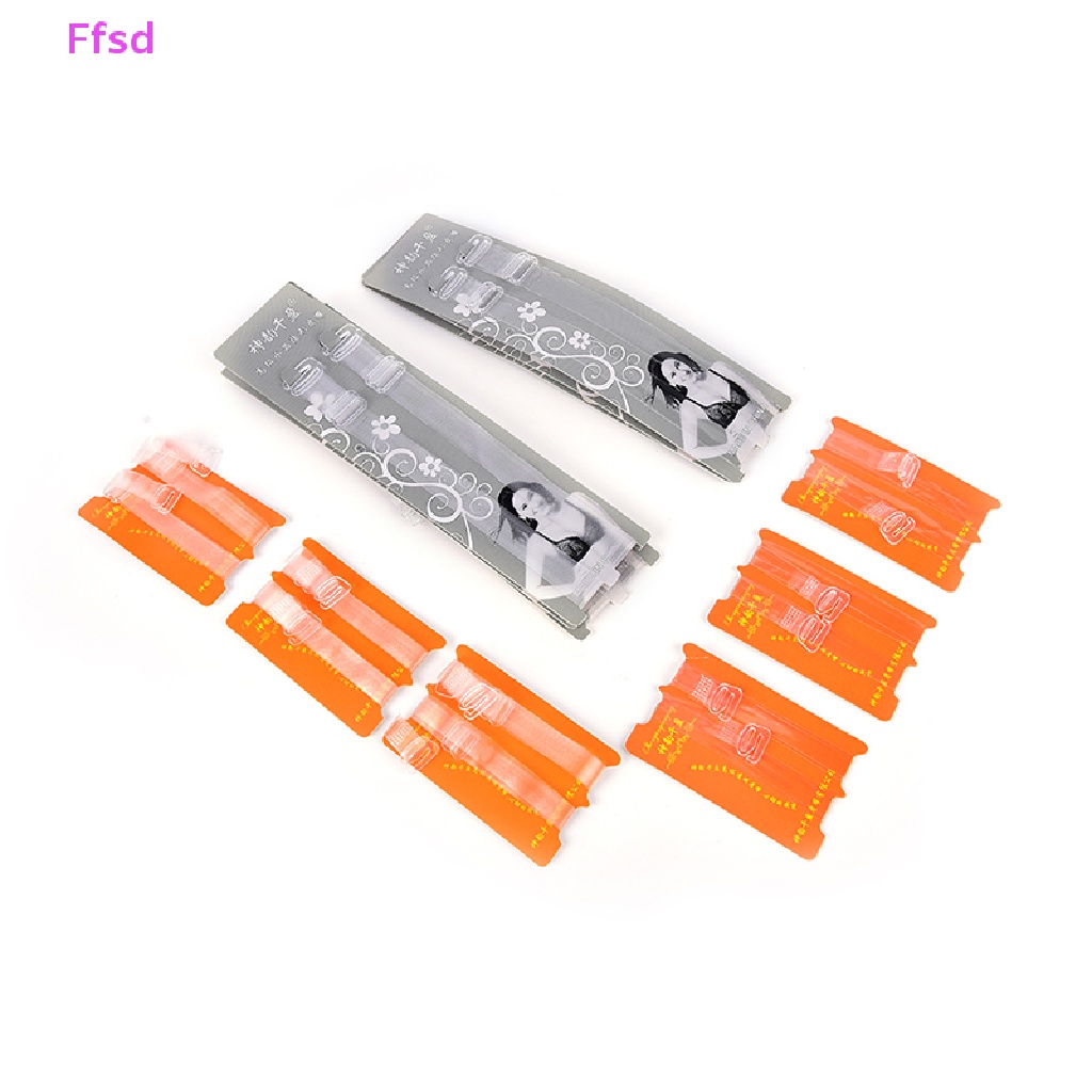 {Ffsd} Set 3 Cặp Dây Áo Ngực Trong Suốt Pha Lê Vô Hình Thiết Thực * Bán Chạy