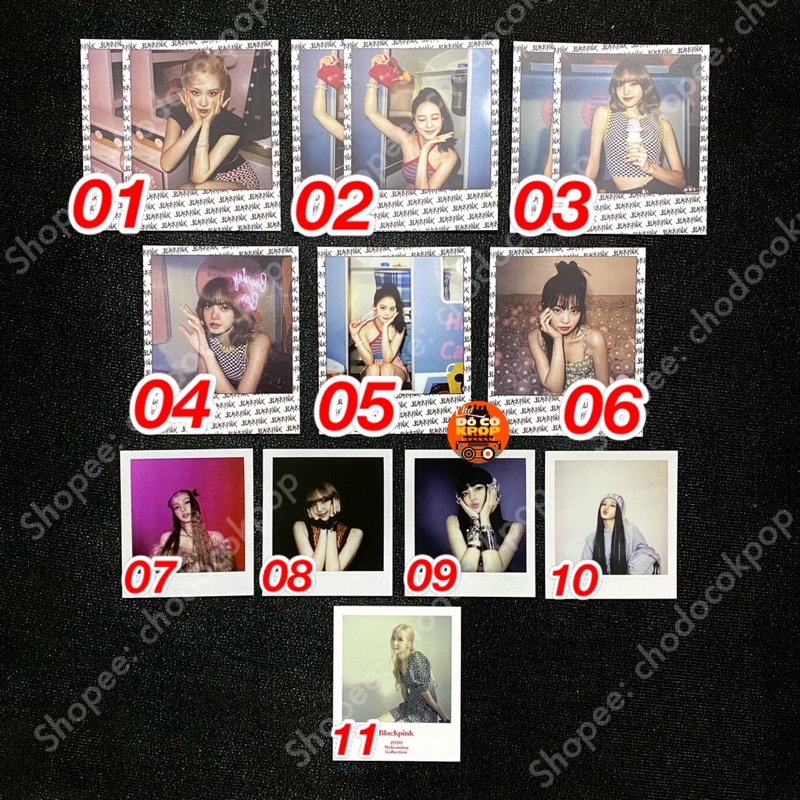 Thẻ ảnh BLACKPINK Polaroid Summer Diary 2021, LISA LALISA