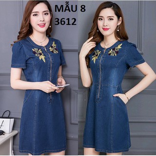 CAO CẤP Đầm Jean Nữ Hàn Quốc