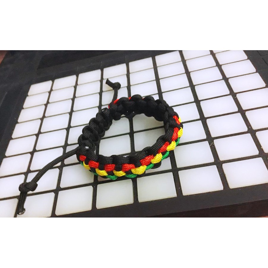 Rasta Paracord 02 vòng tay