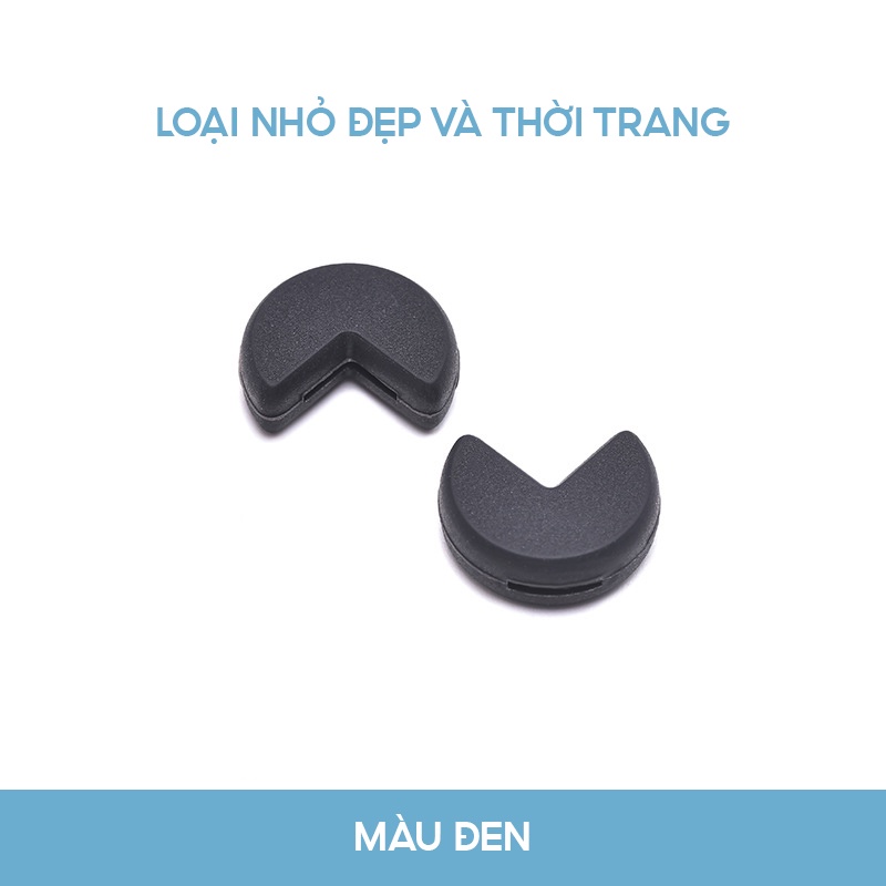 Đệm silicon chống trượt gọng kính cài đuôi gần tai hình tròn khuyết LILYEYEWEAR