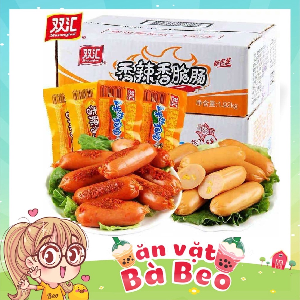 XÚC XÍCH NGÔ XÚC XÍCH CAY ĂN LIỀN HÀNG NỘI ĐỊA SIÊU THƠM NGON